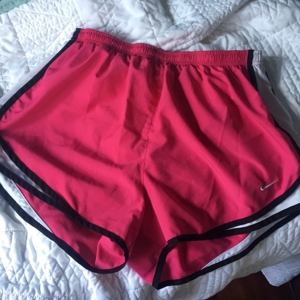 Hot pink Nike shorts!